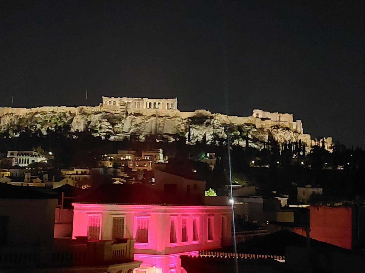 Luxury Apartment Overlooking The Citadel Of Tsakas Атина Екстериор снимка